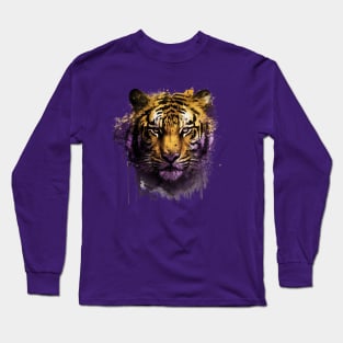 Tiger Face Long Sleeve T-Shirt